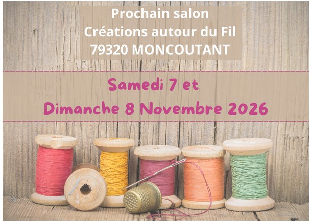 Illustration du salon à Créations autour du Fil